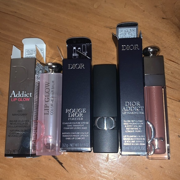 BNIB- Dior- Lip Bundle X3- Glow, Maximizer and Intense Couture Color  💄 - Picture 6 of 10